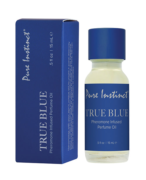 The Soft Hum Pure Instinct Pheromone Perfume Oil w/Dripper - 15 ml True Blue