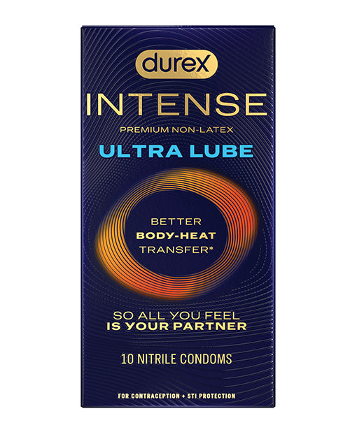Durex Intense Ultra Lube Condoms - Box of 10