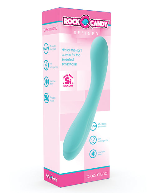 The Soft Hum Rock Candy Dreamland G Spot Vibrator - Blue
