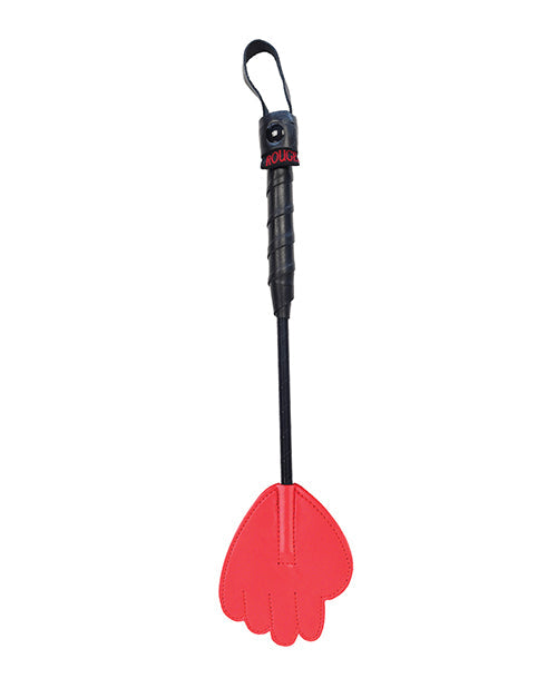 The Soft Hum Rouge Mini Leather Hand Paddle - Red