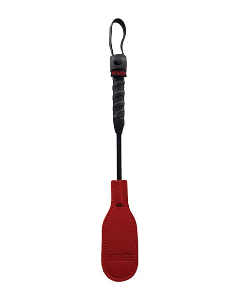 The Soft Hum Rouge Mini Leather Oval Paddle - Red