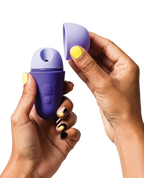 The Soft Hum ROMP Free X Clitoral Vibrator - Purple