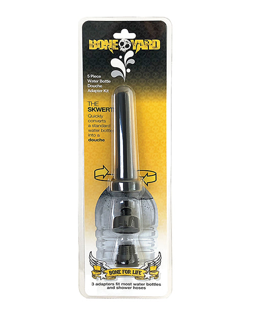 The Soft Hum Boneyard Skwert 5 pc Water Bottle Douche Adaptor Kit