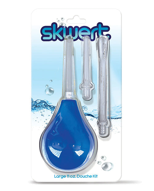 The Soft Hum Skwert Enema Bulb w/3 Wands - 11 oz