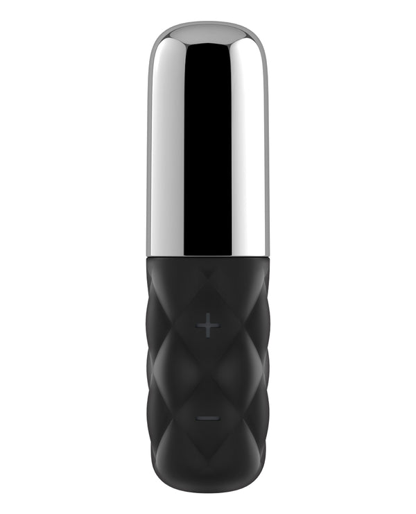 The Soft Hum Satisfyer Mini Sparkling Darling - Black/Silver