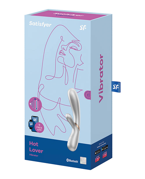 The Soft Hum Satisfyer Hot Lover - Silver