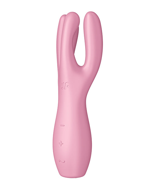 The Soft Hum Satisfyer Threesome 3 - Pink