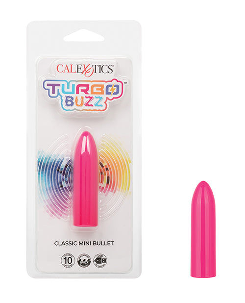 The Soft Hum Turbo Buzz Classic Mini Bullet Stimulator - Pink