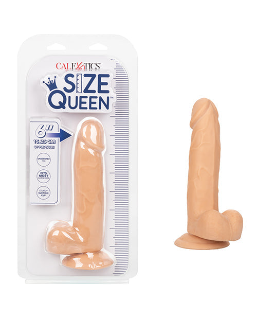 The Soft Hum Size Queen 6" Dildo - Ivory