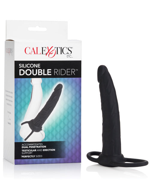 The Soft Hum Double Rider Silicone - Black