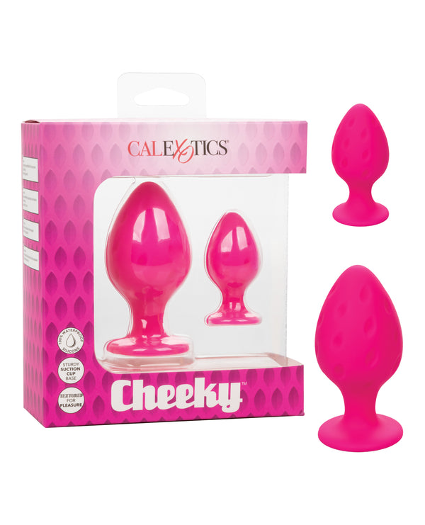 The Soft Hum Cheeky Butt Plug - Pink