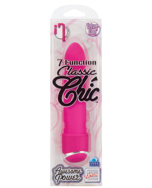 The Soft Hum Classic Chic 4.25" - 7 Function Pink