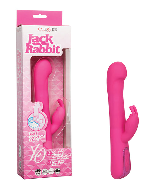 The Soft Hum Jack Rabbit Elite Beaded G Rabbit - Pink