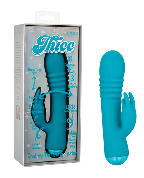The Soft Hum Thicc Chubby Thrusting Tickler - Aqua