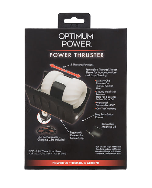 The Soft Hum Optimum Power Power Thruster Masturbator