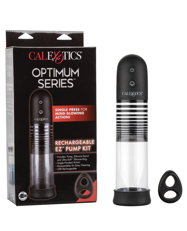 The Soft Hum Optimum Series Rechargeable EZ Pump Kit - Clear