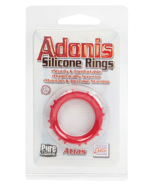 The Soft Hum Adonis Atlas Silicone Ring - Black