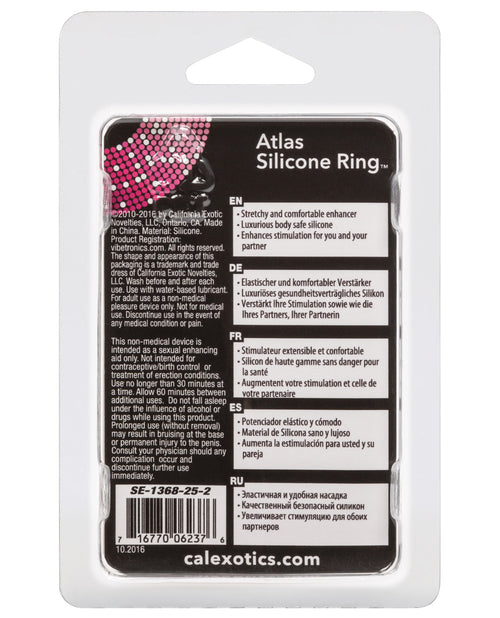 The Soft Hum Adonis Atlas Silicone Ring - Black - Image 2