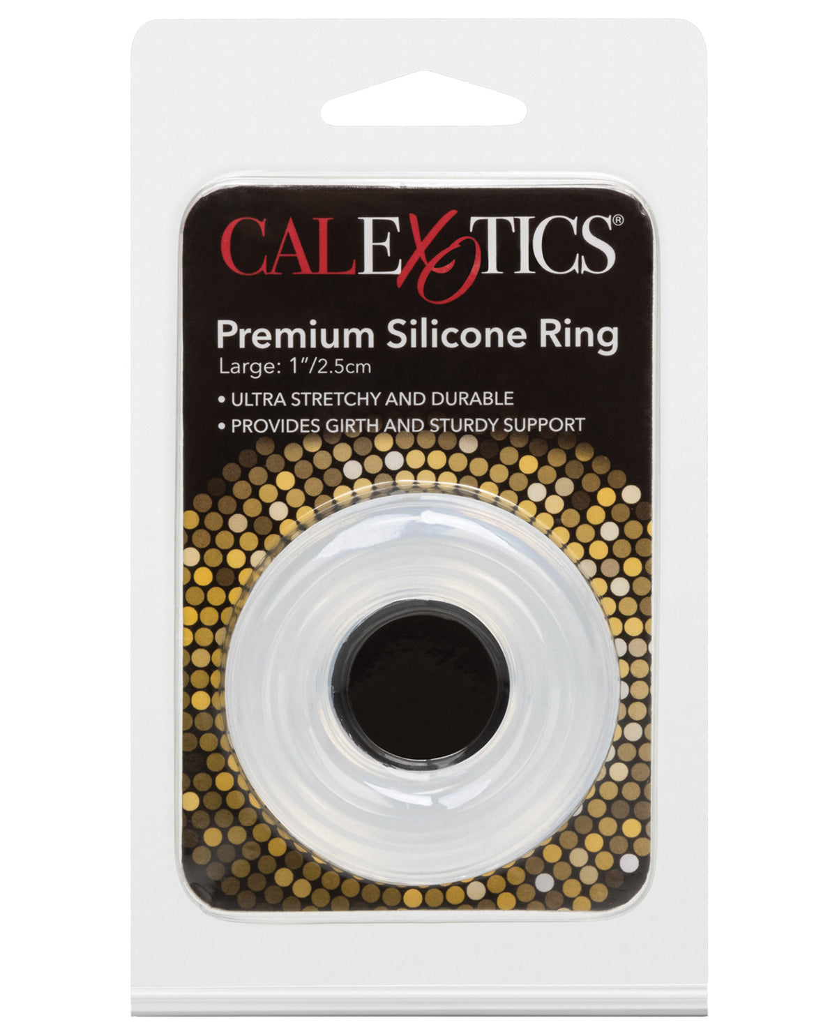 The Soft Hum Premium Silicone Ring - Large Clear