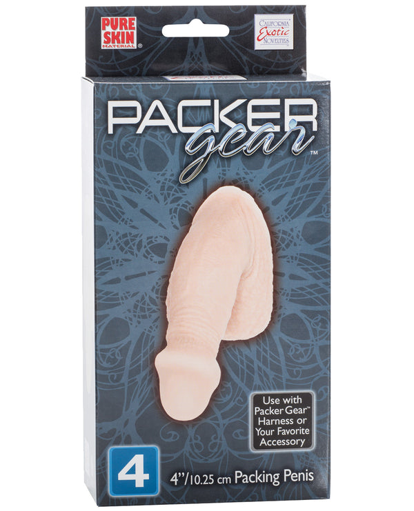 The Soft Hum Packer Gear 4" Packing Penis - Ivory