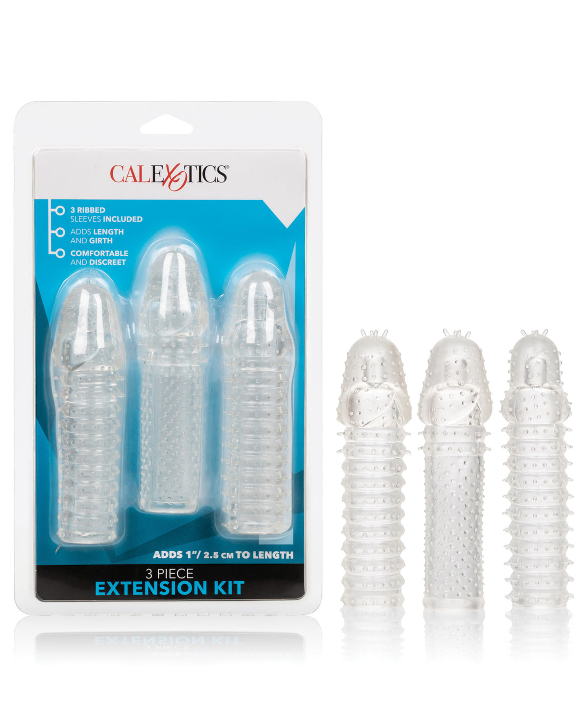 The Soft Hum Extension 3 Piece Kit - Clear