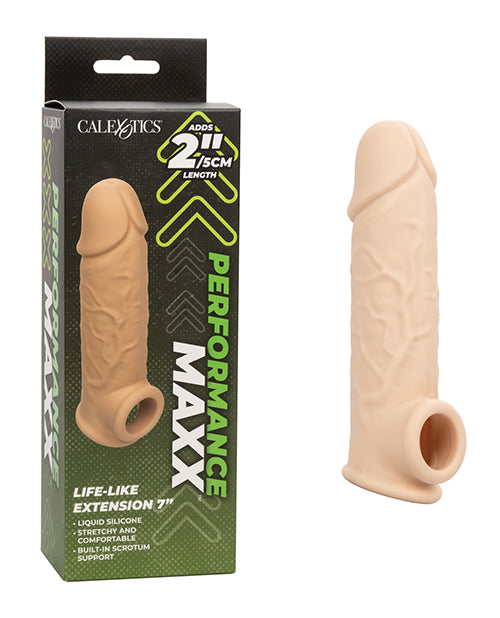 The Soft Hum Performance Maxx Life-Like 7" Penis Extension - Ivory