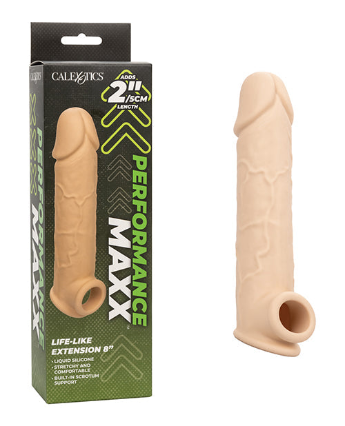 The Soft Hum Performance Maxx Life-Like 8" Penis Extension - Ivory