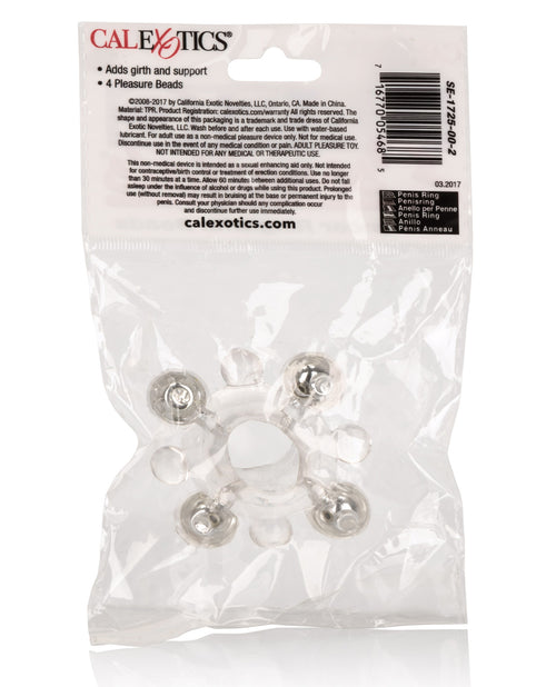 Basic Essentials Enhancer Ring w/Beads - Clear (2)
