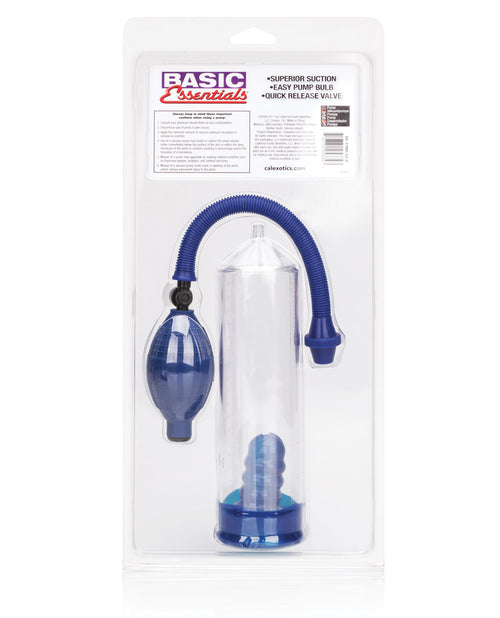Basic Essentials Pump - Blue (2)
