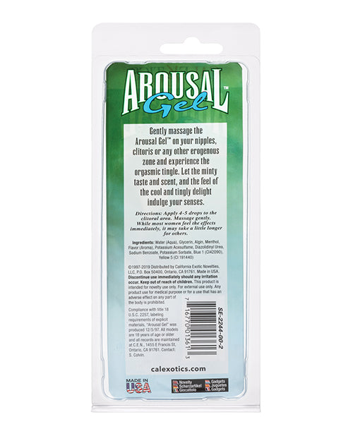 The Soft Hum Arousal Gel - .25 oz Mint - Image 2