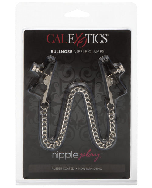 The Soft Hum Nipple Play Bull Nose Nipple Jewelry - Silver