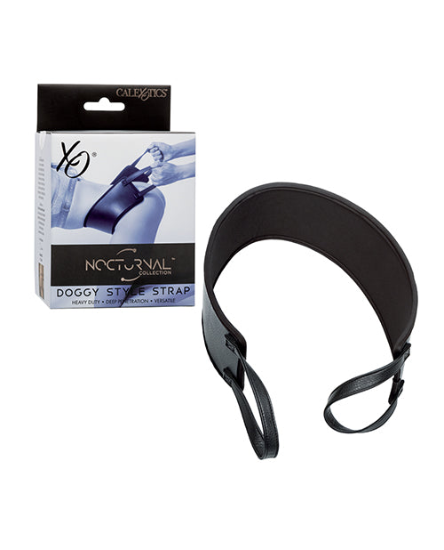 The Soft Hum Nocturnal Collection Doggy Style Strap - Black