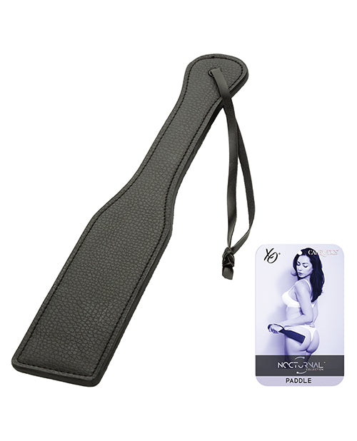 The Soft Hum Nocturnal Collection Stitched Paddle - Black