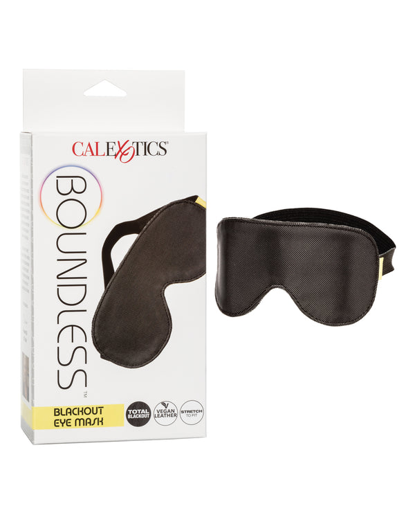 The Soft Hum Boundless Blackout Eye Mask - Black