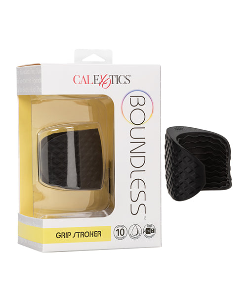 The Soft Hum Boundless Grip Stroker - Black