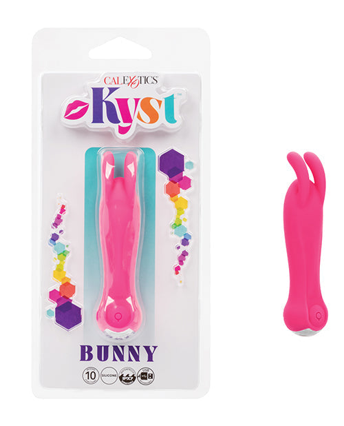 The Soft Hum Kyst Bunny Stimulator w/Bunny Ears - Pink