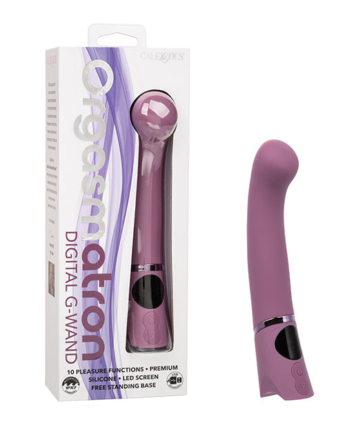The Soft Hum Orgasmatron Digital G-Wand Vibrator - Purple