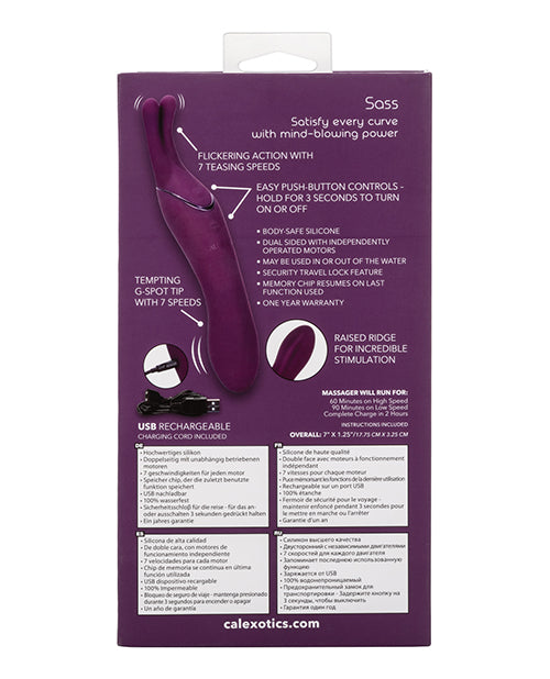 The Soft Hum Tempt &amp; Tease Sass - Purple