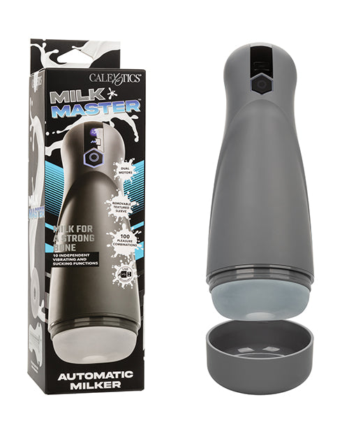 The Soft Hum Milk Master Automatic Milker Stroker - Black