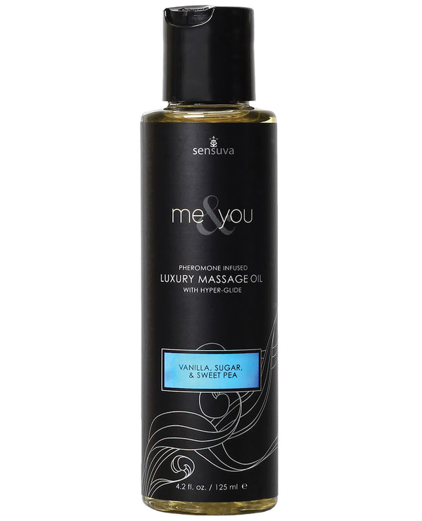 Sensuva Me &amp; You Massage Oil - 4.2 oz Sweet Temptation