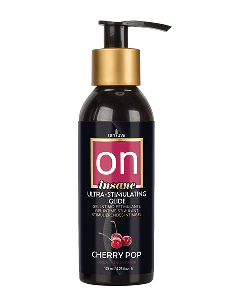 The Soft Hum ON Insane Ultra Stimulating Personal Moisturizer - 4.2 oz Cherry Pop