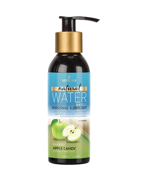 The Soft Hum Sensuva Natural Water Based Personal Moisturizer - 4.23 oz Apple Candy