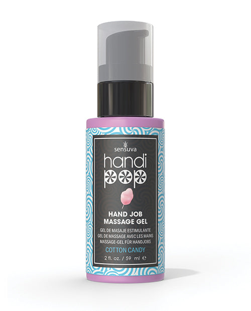The Soft Hum Handipop Hand Job Massage Gel - 2 oz Bottle Cotton Candy
