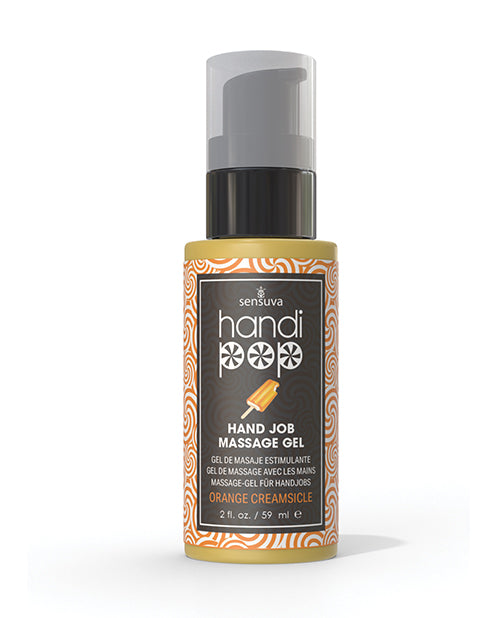 The Soft Hum Handipop Hand Job Massage Gel - 2 oz Bottle Orange Creamsicle