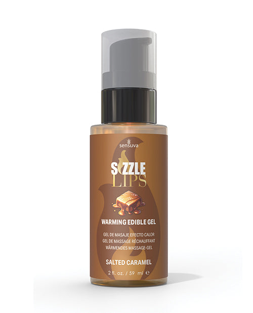 The Soft Hum Sizzle Lips Warming Gel - 2 oz Salted Caramel