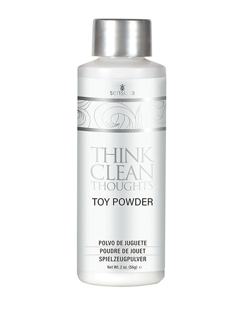 The Soft Hum Sensuva Think Clean Thoughts Toy Powder - 2 oz Bottle