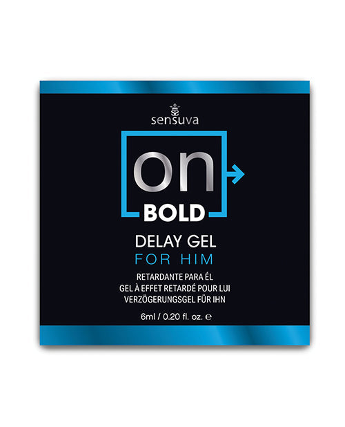 The Soft Hum ON Bold Delay Gel - 6 ml Single Use Packet