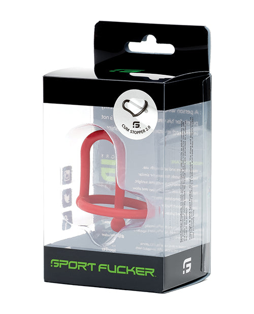 The Soft Hum Sport Fucker Cum Stopper 2.0 - Red