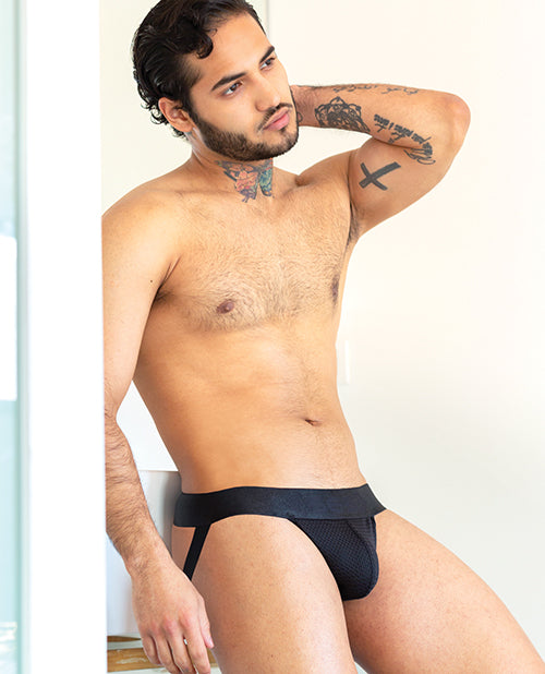The Soft Hum 665 Stealth Jockstrap - S Black - Image 3