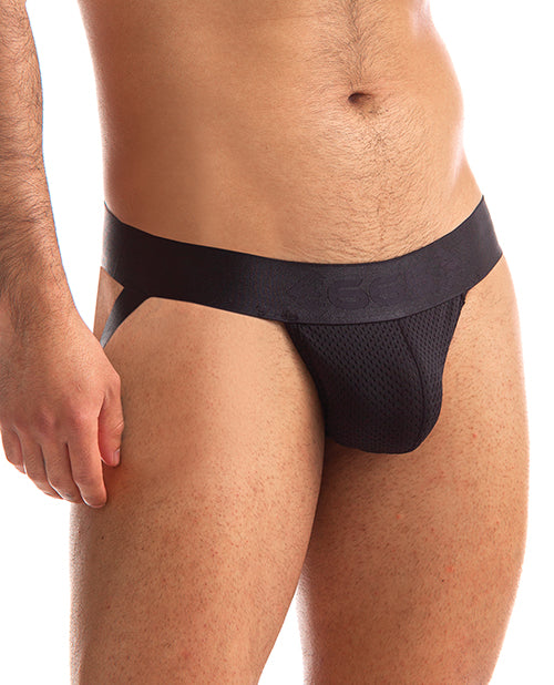 The Soft Hum 665 Stealth Jockstrap - XXL Black